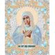 Ткань для вышивания бисером Богородица Умиление, 15x18, Конек