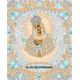 Ткань для вышивания бисером Богородица Остробрамская, 15x18, Конек