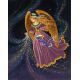 Ткань для вышивания бисером Звездный ангел, 29x39, Конек
