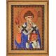 Рама для иконы Спиридон Тримифунтский, Радуга бисера (Кроше), 19х26, Мир багета