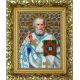 Набор для вышивания с рамкой Святой Николай Угодник, 9,5x12,5, Вышиваем бисером