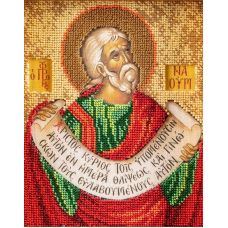 Набор для вышивания бисером Святой Пророк Наум, 12x14,5, Кроше