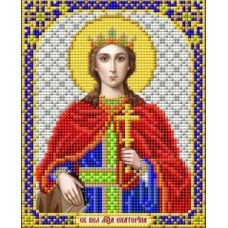 Ткань для вышивания бисером Святая Великомученица Екатерина, 14x17, Благовест