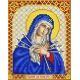 Ткань для вышивания бисером Пресвятая Богородица Умягчение злых сердец, 14x17, Благовест