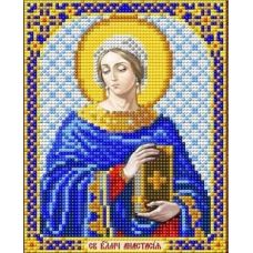 Ткань для вышивания бисером Святая Великомученица Анастасия, 14x17, Благовест