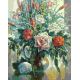 Живопись по номерам Натюрморт с белой розой, 40x50, Белоснежка