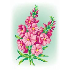 Рисунок на канве Розовый шарм, 30x21 (22x15), МП-Студия, СК-035