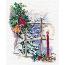 Набор для вышивания крестом Свет рождества, 16x22, Овен