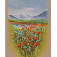 Набор для вышивания крестом Альпийская сказка, 24x32, Овен