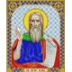 Ткань для вышивания бисером Святой Пророк Илья, 14x17, Благовест