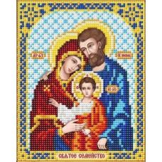 Ткань для вышивания бисером Святое Семейство, 14x17, Благовест