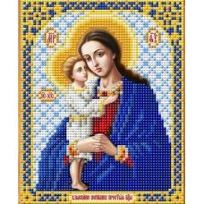 Ткань для вышивания бисером Пресвятая Богородица Взыскание погибших, 14x17, Благовест