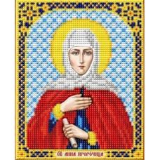 Ткань для вышивания бисером Святая Пророчица Анна, 14x17, Благовест