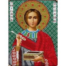 Набор для вышивания Святой Пантелеймон Целитель, 14x19, Вышиваем бисером