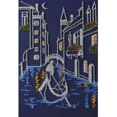 Набор для вышивания бисером Венеция, 30x20, МП-Студия