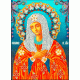 Набор для вышивания Богородица Умиление, 19,5x26,5, Вышиваем бисером