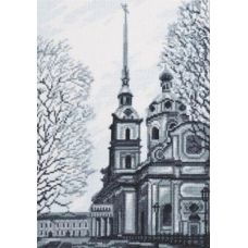 Набор для вышивания Петропавловский собор, 19x27, Палитра