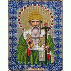 Набор для вышивания Святой Спиридон Тримифунтский, 19x25, Вышиваем бисером