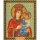 Набор для вышивания бисером Богородица Споручница грешных, 20x24, Кроше