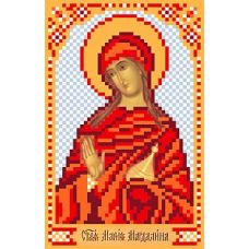 Рисунок на шелке Святая Мария, 22x25 (9x14), Матренин посад