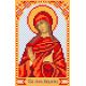 Рисунок на шелке Святая Мария, 22x25 (9x14), Матренин посад