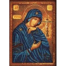 Набор для вышивания бисером Ахтырская Богородица, 19x26, Кроше