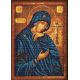 Набор для вышивания бисером Ахтырская Богородица, 19x26, Кроше