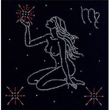 Набор для вышивания бисером Гороскоп Дева, 18x18, Магия канвы