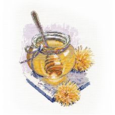Набор для вышивания крестом Весенний мед, 16x22, Овен