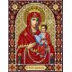 Набор для вышивания бисером Святая Богородица Самонаписавшаяся, 20x26, Паутинка