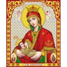 Ткань для вышивания бисером Пресвятая Богородица Млекопитательница, 20x25, Благовест