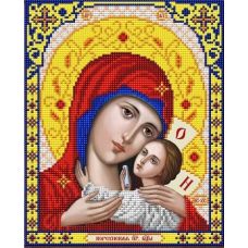 Ткань для вышивания бисером Пресвятая Богородица Корсунская, 20x25, Благовест