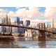 Живопись по номерам Бруклинский мост, Лончак М., 30x40, Белоснежка