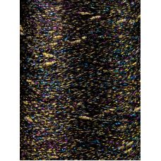 Пряжа Узелковый люрекс (шишибрики) №Y41 Коричневый, бежевый, голубой и розовый люрекс, 700 метров, OnlyWe
