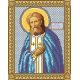Рисунок на шелке Святой Серафим Саровский, 28x34 (18x24), Матренин посад