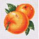 Набор для вышивания крестом Сочные апельсины, 30x30, Белоснежка