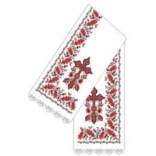 Набор для вышивания крестом Божник мужской Рушник 1,4 м, 25x140, Каролинка