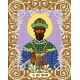 Канва с рисунком Святой Царь Николай, 20x25, Божья коровка