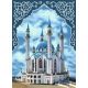 Мозаика стразами Мечеть Кул-Шариф, 30x40, полная выкладка, Алмазная живопись