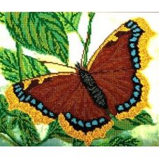Набор для вышивания ювелирным бисером Янтарное сияние, 19x22, Кроше