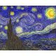 Мозаика стразами Звездная ночь, 40x50, полная выкладка, Алмазная живопись