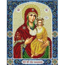 Набор для вышивания бисером Богородица Смоленская, 20x25, Паутинка