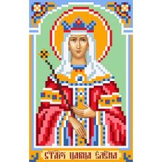 Рисунок на шелке Святая Елена, 22x25 (9x14), Матренин посад
