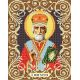 Канва с рисунком Святой Николай, 20x25, Божья коровка