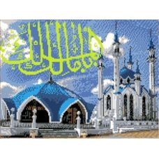 Рисунок на канве Мечеть Кул Шариф, 23x30, Каролинка