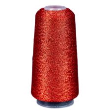 Пряжа Alluring shine цвет № L30 Красный с красным люрексом, 2000 метров, OnlyWe