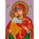 Набор для вышивания Богородица Феодоровская, 19x25,5, Вышиваем бисером