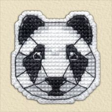 Набор для вышивания крестом Значок-Панда, 4,4x4,5, Овен