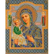 Набор для вышивания бисером Иерусалимская Богородица, 20x24, Кроше
