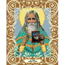 Канва с рисунком Святой старец Николай Гурьянов, 20x25, Божья коровка
